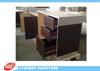 Máy đếm tiền cửa hàng nhiều lớp bằng gỗ MDF có ngăn kéo, quầy bán lẻ kiểu bàn phổ biến