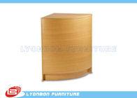 Thiết kế tùy chỉnh cong góc Infill Wood Counter gỗ / Melamine