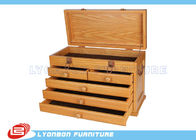 Cửa hàng tùy chỉnh Bàn gỗ công nghiệp Hiển thị hộp cho sản phẩm hiện tại